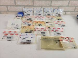lot 322 image: NOS - DELPHI Parts - Metering Valves, Bushings, Non Return Valves, Plugs, Nuts, Washers and More - See Description for Details