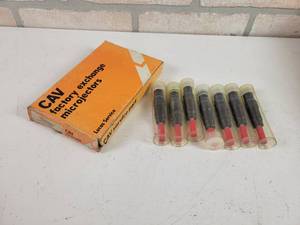 lot 355 image: (7) NOS - CAV Micro Injectors - Part No. EX5760404 or GM Part No. 22521207