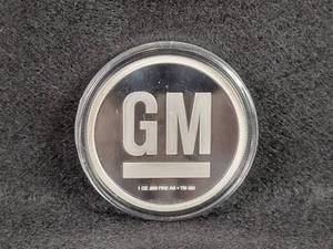 GM 1oz .999 Fine Silver Round