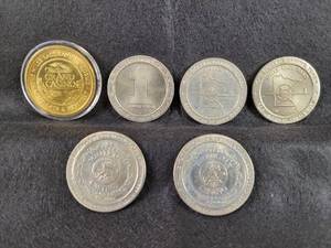(6) Assorted Minnesota Casino Tokens