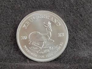 2023 South African Krugerrand - 1oz .999 Fine Silver Coin