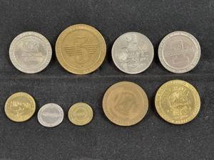 (9) Assorted Midwest Gaming Tokens