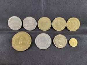 (9) Assorted Midwest Gaming Tokens