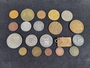 (20) Assorted Coins and Tokens
