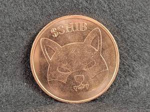 1oz .999 Copper Round Sheba Inu Coin