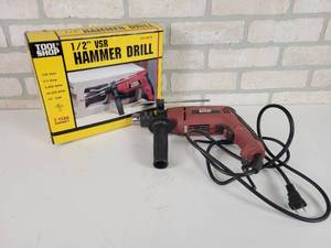 lot 520 image: Tool Shop 12 Variable Speed Hammer Drill - Tested and Works