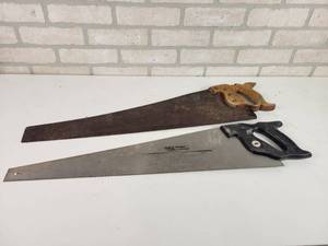 lot 574 image: (2) Hand Saws