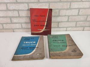 lot 603 image: 1960s FORD Shop Manuals