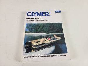 lot 605 image: CLYMER 1972-1989 Mercury Outboard Shop Manual for 45 to 225 HP