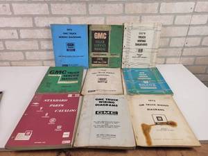 lot 606 image: 1970s GM Wiring Diagrams and Shop Manuals