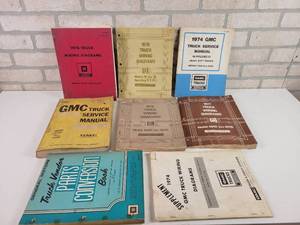 lot 611 image: 1970s GM Wiring Diagrams and Shop Manuals