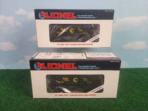 lot 289 image: (2) LIONEL OO27 Scale B & O Ore Rail Cars