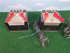 lot 275 image: (2) LIONEL Power Supplies - Part No. 1044 and 4090