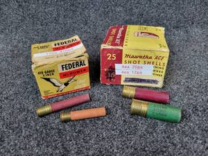 lot 3025 image: Lot of Miscellaneous Shotgun Shells - .410 ga, 20 ga, and 12 ga