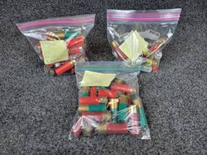 lot 3033 image: Lot of (65) Rounds of Various 12 ga. 2-34 and 3 Shotgun Shells