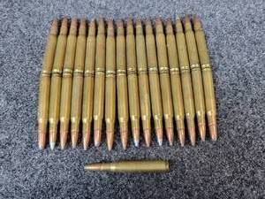 lot 3039 image: Lot of (33) Rounds of .30-06 Cartridges