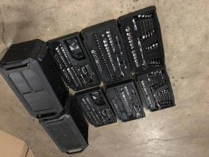 Lot of 2 Husky Mechanics Tool Set (270-Piece) Customer returns See Pics