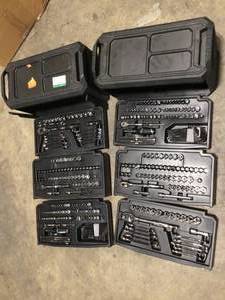 Lot of 2 Husky Mechanics Tool Set (270-Piece) Customer returns See Pics