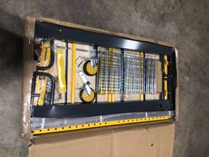 Heavy-Duty 4-in-1 Multi-Function Baker Rolling Scaffold Workbench Open Box See Pics