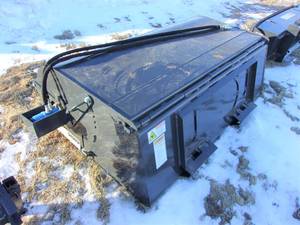 New 2022 Wolverine 6-foot Skid-Loader Mount Bucket-Style BroomSweeper