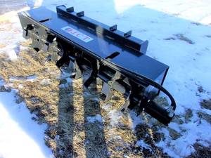 New 2022 JCT Skid-Loader Mounted 6-foot Tiller