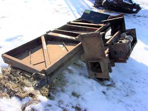 Used Anthony 80-inch X 48-inch Truck Mounted Lift-Gate with Pump, Weight Capacity - Unknown, Working when Removed