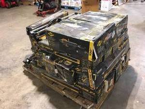 Pallet with assorted QEP Tile cutters various models and conditions customer returns