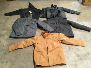 Lot of assorted Carhart Jackets various Models sizeS review pictures