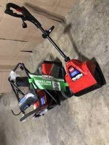 lot 21 image: Lot of Toro Snow equipments Customer returns Untested For parts or repair  See pics