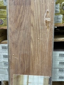 lot 22 image: 10 boxes TrafficMaster Laminate Flooring  Lansbury Oak