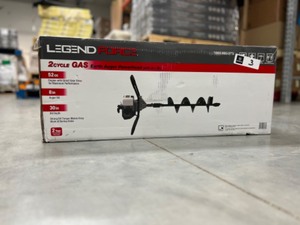 lot 3 image: Legend force - Gas Powered Earth Auger with 8 in. Bit