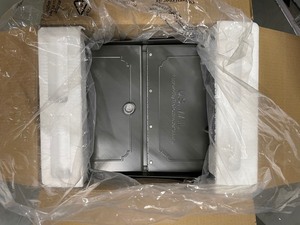 lot 54 image: New Oasis Classic Graphite Bronze, Extra Large, Steel, Locking, Post Mount Parcel Mailbox with High Security Reinforced Lock