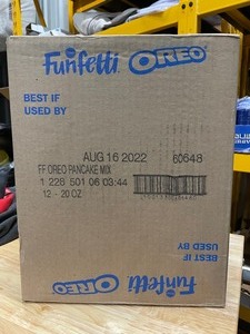 lot 77 image: 1 case Pillsbury Funfetti Oreo Pancake and Waffle Mix  12 boxes