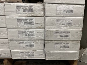 lot 100 image: 11 boxes KO 12 mm Fair Locomotive Wood Waterproof Laminate Flooring (15.94 sq. ft.carton)