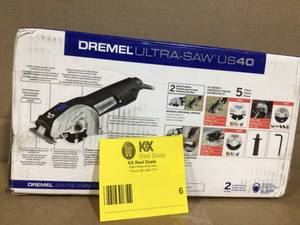 Dremel Ultra Saw us40 open box customer return see pictures