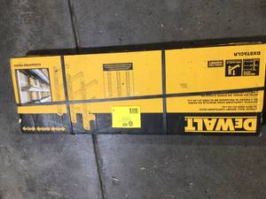 Dewalt 12 in. x 36 in. Steel Cantilever Storage Rack System in BlackYellow (3-Pack)
