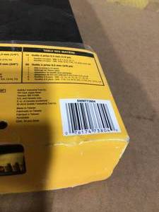 Dewalt 34 PC drive socket set open box customer return