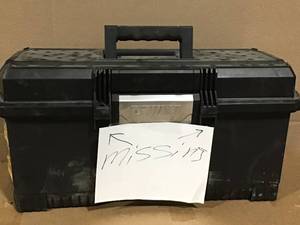 Dewalt tool box missing latches