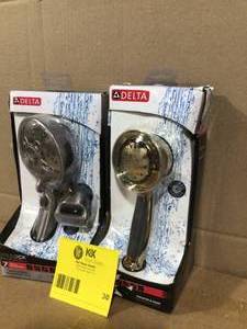 Lot of 2 Delta Spray Showers not used see pictures