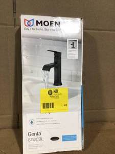 Moen Genta 84760BL Faucet open box  review pictures