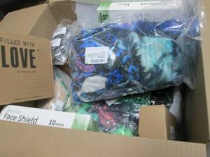 Box of Assorted Small Overstock Ite...