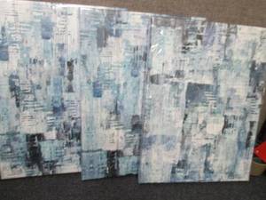 3 pc Wall Art 15.75x12 inches each...