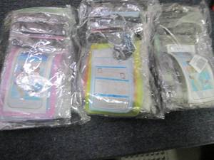 3- 10 pks Waterproof Phone Pouches...