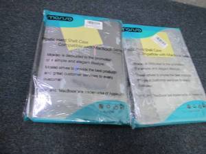 2 Plastic Hard Cases for MacBook Ai...