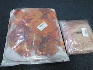 2pk Fall Leaf Garland, 2pk  Sequin ...