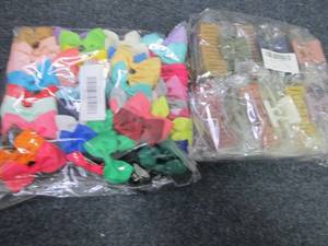 Pk of Hair Bows, Pack of 10 Claw Cl...