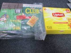 Club Crackers, 104 ct Lipton Black ...