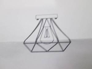 SemiFlush Ceiling Light- bulb not i...