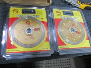 2 Diamond Saw Blades...