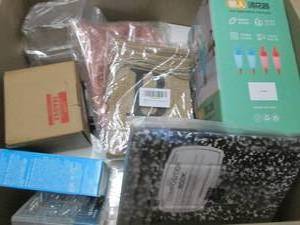 Box of Assorted Small Overstock Ite...